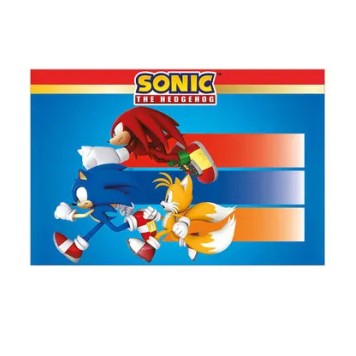 Sonic the Hedgehog Sega Sonic the Hedgehog plastic tablecloth 120x180 cm