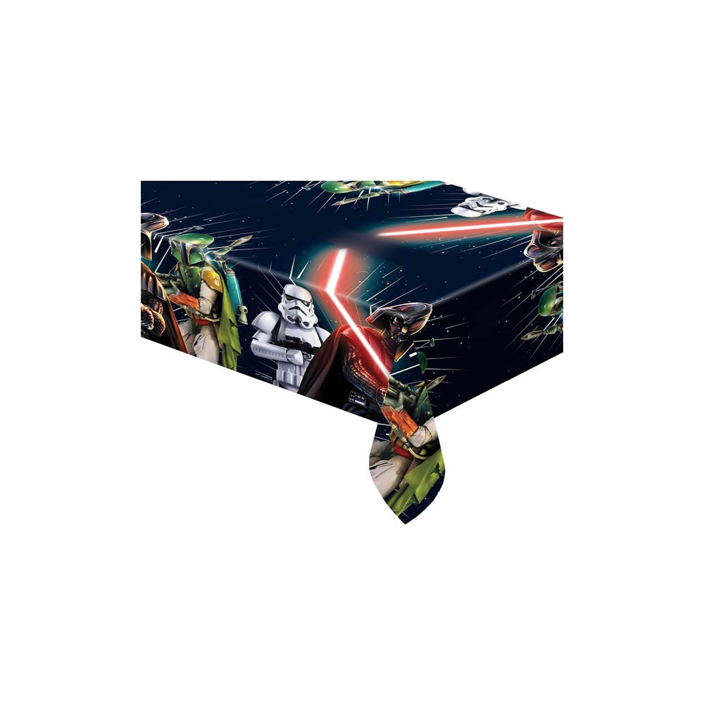 Star Wars Galaxy plastic tablecloth 120x180 cm