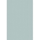 Colour White Dots Grey paper tablecloth 120x180 cm