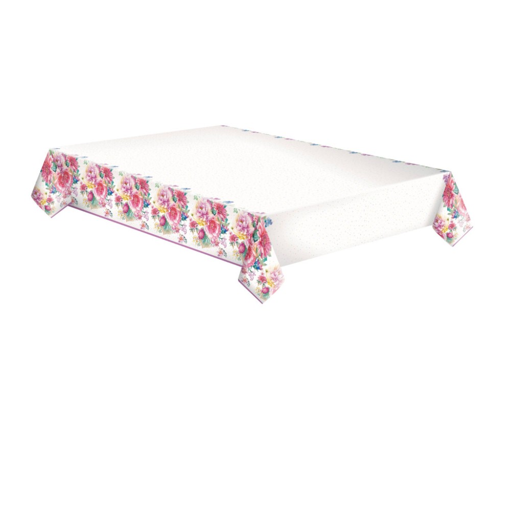 Colour Arrangement Flower paper tablecloth 120x180 cm