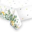 Colour Floral Frame Flower paper tablecloth 120x180 cm