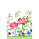 Colour Meadow in June Flower paper tablecloth 120x180 cm