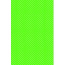 Colour White Dots Green paper tablecloth 120x180 cm