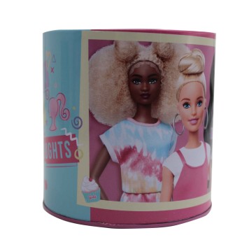 Barbie Happy Thoughts metal piggy bank