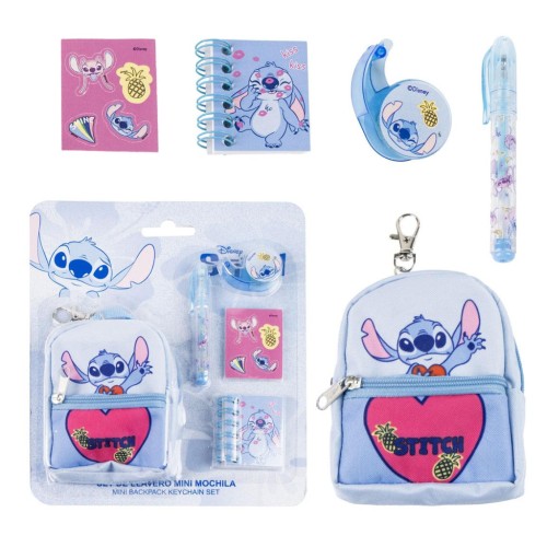 Disney Lilo and Stitch Ananas  mini bag keychain set