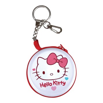 Hello Kitty Sweetheart keychain and mini wallet