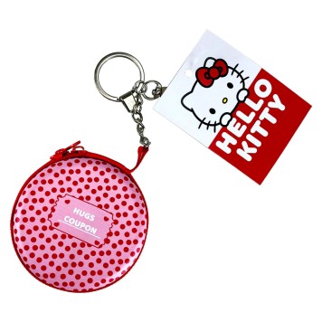 Hello Kitty Sweetheart keychain and mini wallet