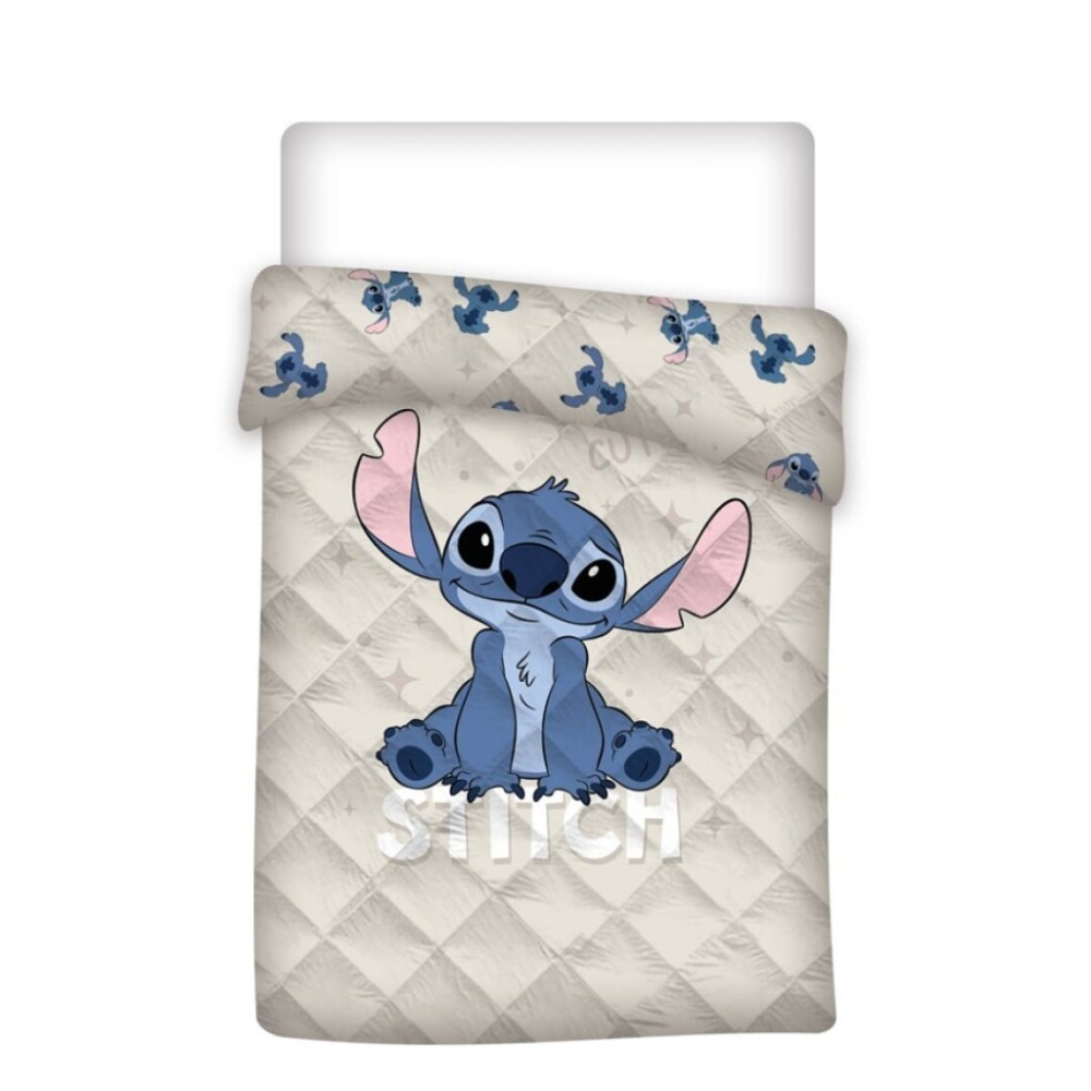 Disney Lilo and Stitch Cute quilted bedspread, comforter 140x200cm