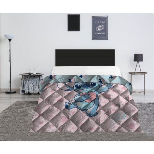 Disney Lilo and Stitch Heart  quilted bedspread, duvet 240x220cm