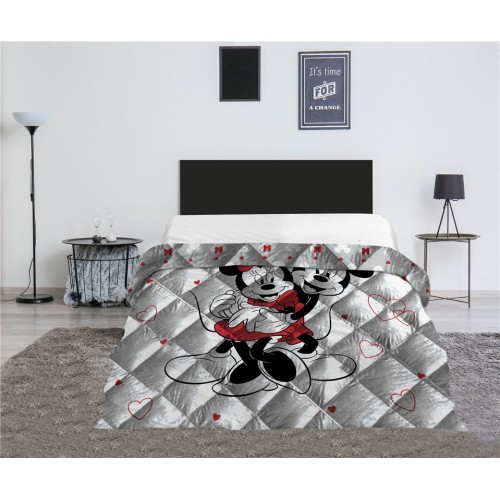 Disney Minnie  Mickey Love quilted bedspread, quilt 240x220cm
