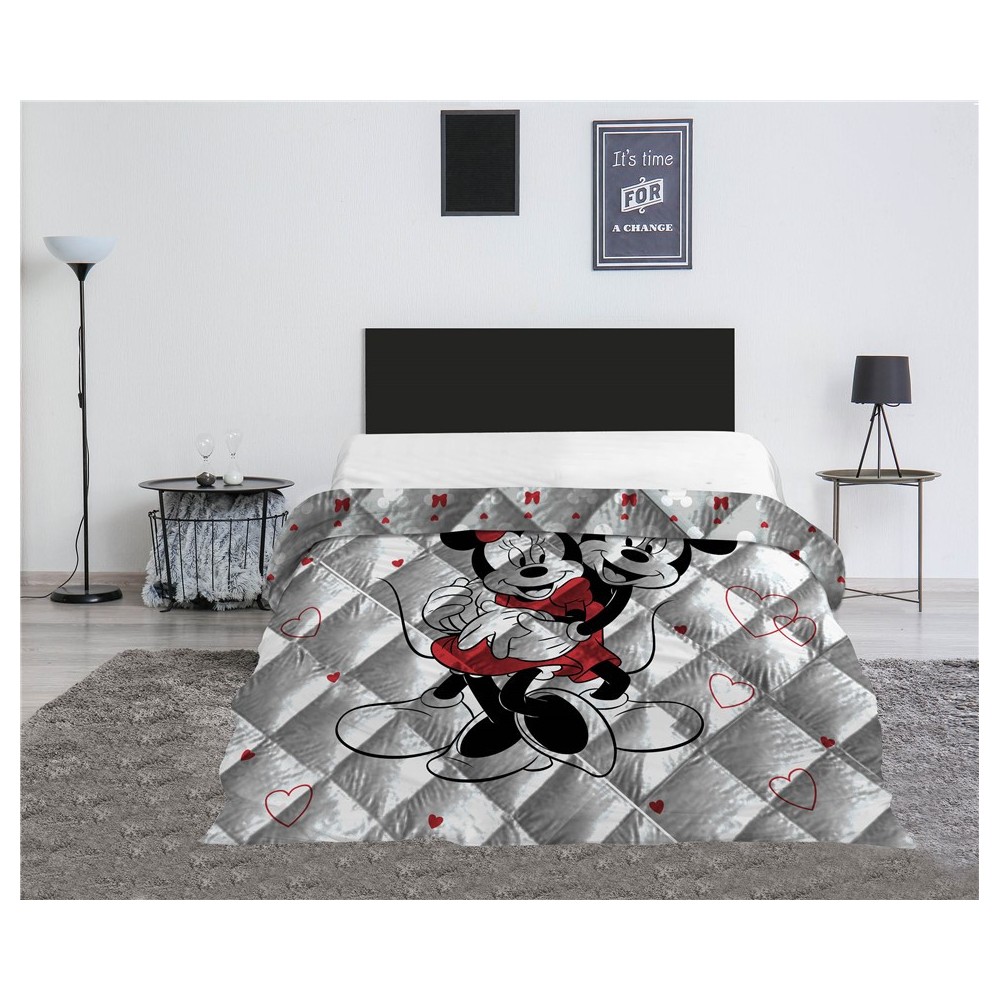 Disney Minnie  Mickey Love quilted bedspread, quilt 240x220cm