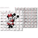 Disney Minnie  Mickey Love quilted bedspread, quilt 240x220cm
