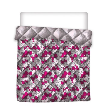 Hello Kitty Pink Bow quilted bedspread, duvet 240x220cm