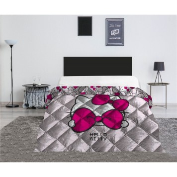 Hello Kitty Pink Bow quilted bedspread, duvet 240x220cm