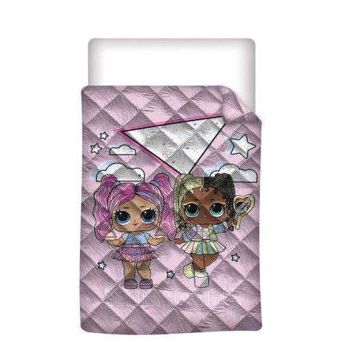 LOL Surprise Together quilted bedspread, duvet 140x200cm