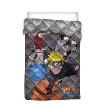 Naruto Team 7 quilted bedspread, blanket 140x200cm
