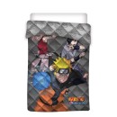 Naruto Team 7 quilted bedspread, blanket 140x200cm