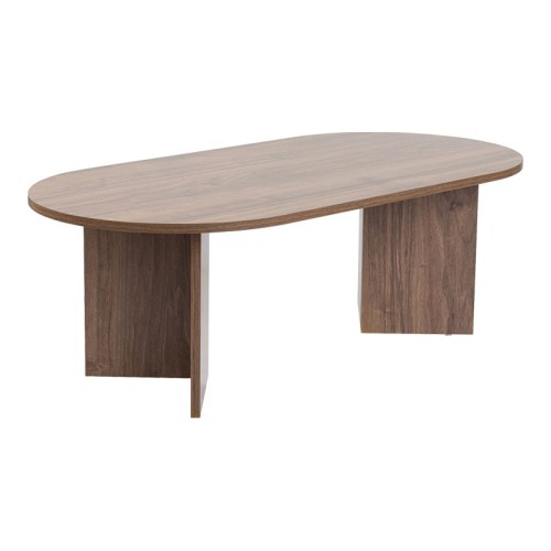 Coffee table Tabletod pakoworld in walnut color 119x60x40cm