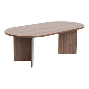 Coffee table Tabletod pakoworld in walnut color 119x60x40cm