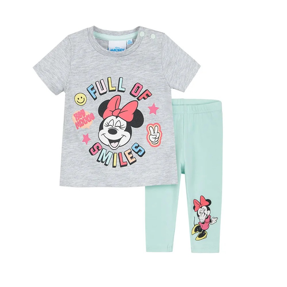 Disney Minnie  Smiles Baby T-Shirt + Pants Set 3-24 Months