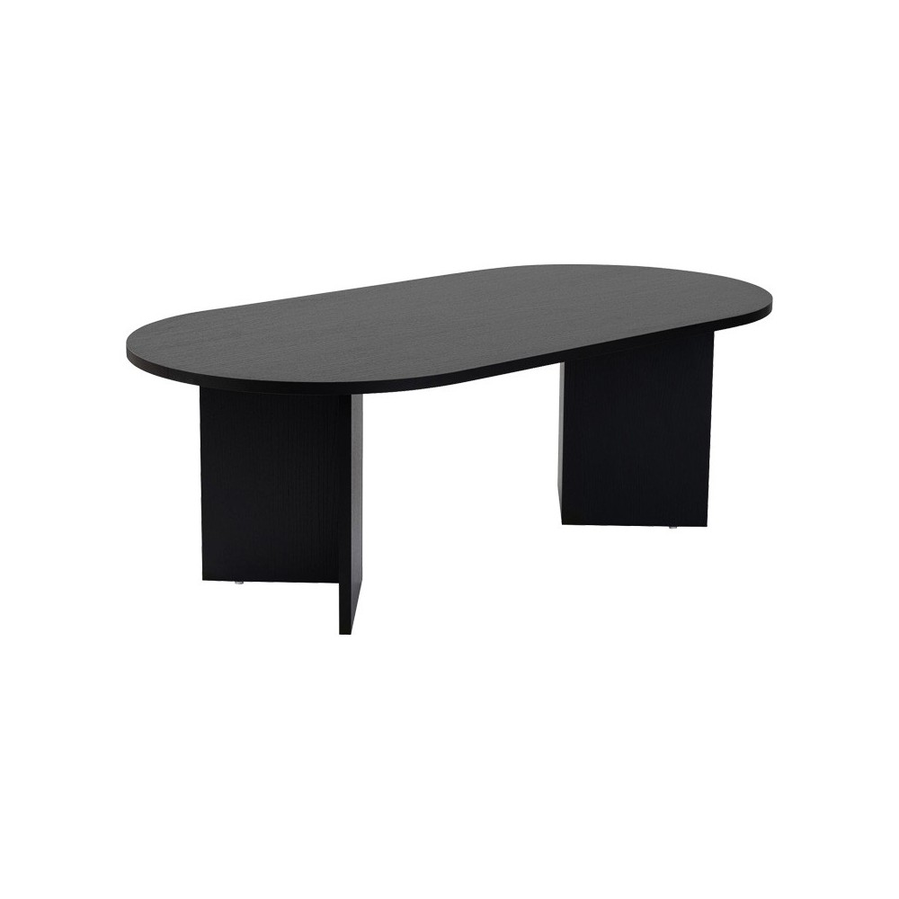 Coffee table Tabletod pakoworld in black color 119x60x40cm Coffee table Tabletod pakoworld in black color 119x60x40cm