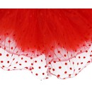 Colour Red Red polka dot skirt, Tutu