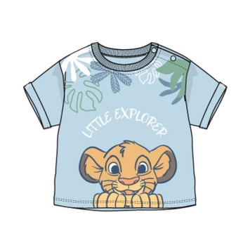 Disney The Lion King Little Explorer Blue baby t-shirt, top 6-24 months