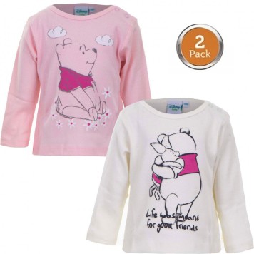 Disney Winnie the Pooh baby t-shirt, top 2 pcs 68/74 cm