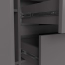 KOMODA K100 2D 3SZ PK GRAFIT SZARY