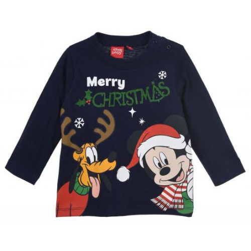 Disney Mickey  Christmas baby t-shirt, top 6 months