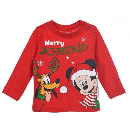Disney Mickey  Christmas Baby T-Shirt, Top 12 Months