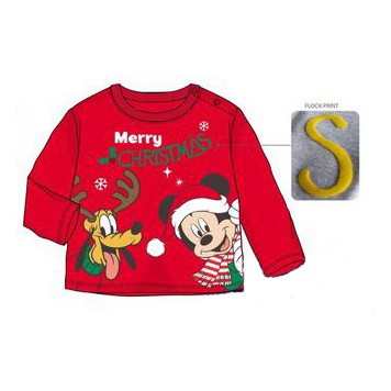 Disney Mickey  Christmas Baby T-shirt, Top 6 months