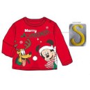 Disney Mickey  Christmas Baby T-shirt, Top 6 months