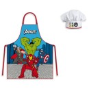 Avengers  Classic Comic Style Classic Comic Style Kids Apron 2-Piece Set