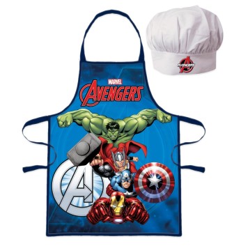 Avengers Infinity Stones children's apron 2-piece set