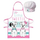 Disney 101 Dalmatians Little Sweetie children's apron 2-piece set