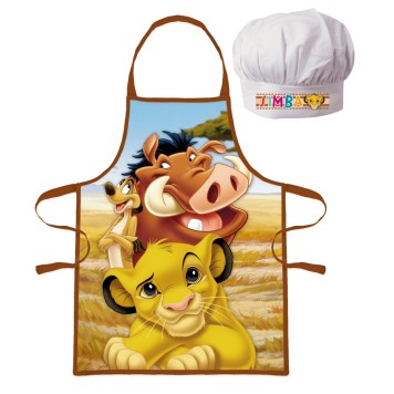 Disney The Lion King Trio kids apron 2-piece set