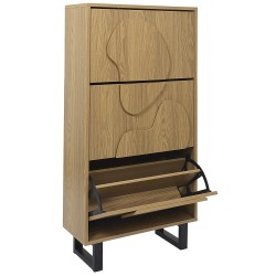 Meuble a chaussure RIVA bois 60 x 115 x 24 cm
