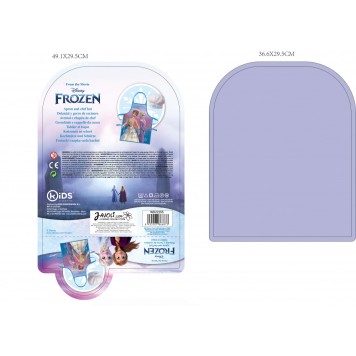 Disney Frozen Wind  kids apron 2-piece set
