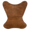 Housse de fauteuil Dario cuir marron
