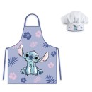 Disney Lilo and Stitch Purple children's apron 2-piece set