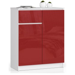 KOMODA K80 2D 1SZ CLP PK CZERWONY POŁYSK