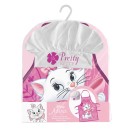 Disney Marie Pretty Kitty Cat Kids Apron 2-Piece Set