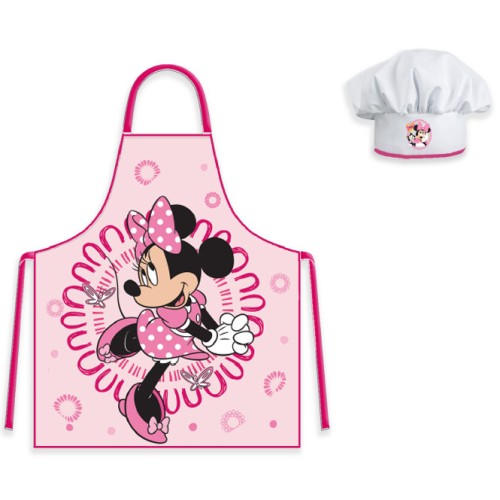 Disney Minnie  Butterfly children's apron 2-piece set
