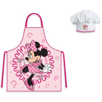 Disney Minnie  Butterfly children's apron 2-piece set
