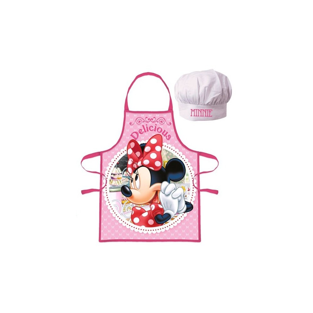 Disney Minnie  Delicious kids apron 2-piece set