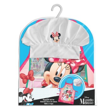 Disney Minnie  Love children's apron 2-piece set