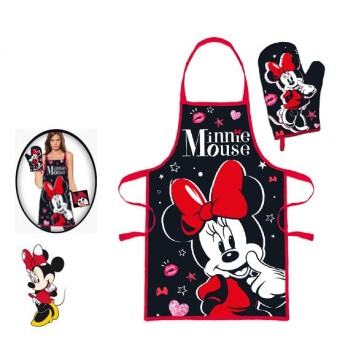 Disney Minnie  Smooch  Women's apron 2-piece set