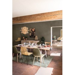 Fauteuil Koeta rotin naturel