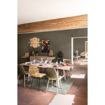 Fauteuil Koeta rotin naturel